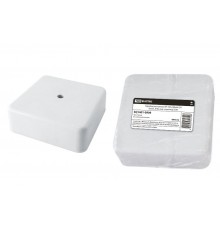 Коробка распределительная КР 100х100х44 о/п белая, IP40, инд. штрихкод  SQ1401-0909  TDM