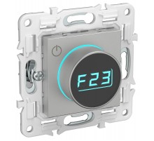 SKANDY Термостат электронный с индикацией SK-T01S серебряный   SK-RT11-K23  IEK