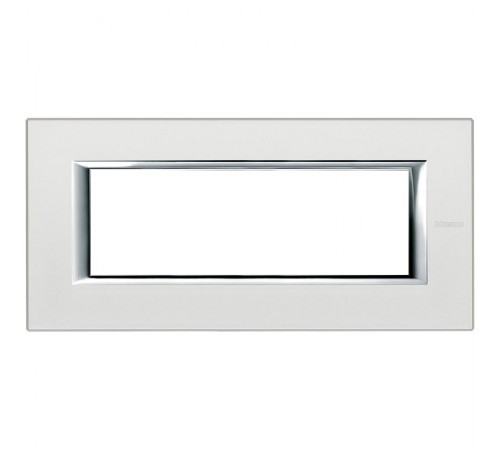 Axolute Рамка прямоугольная 6м, цвет серебро  HA4806SAN  Legrand