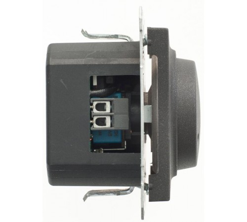 W59 Черный бархат Светорегулятор поворотный 300Вт на 230В  SR-5S0-6-86  SE