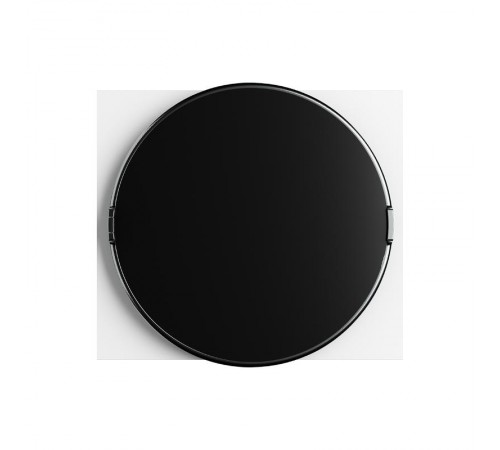 Корпус ArtShell Round встраиваемый силовой круглый 16 модулей, чёрная дверь из закаленного стекла  artshell-r-16p-cb EKF