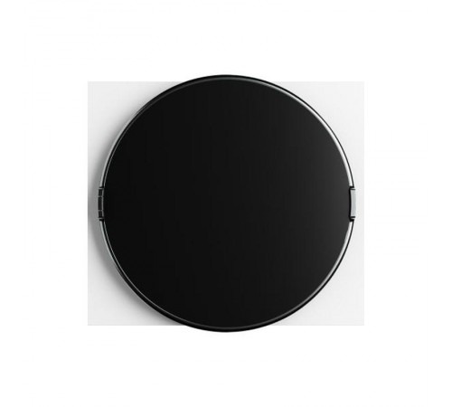 Корпус ArtShell Round встраиваемый силовой круглый 16 модулей, чёрная дверь из закаленного стекла  artshell-r-16p-cb EKF