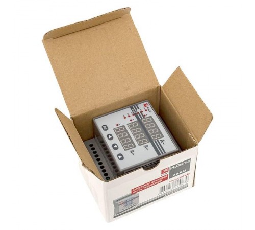 Амперметр AM-DG33 цифровой на DIN трехфазный  ad-g33  EKF