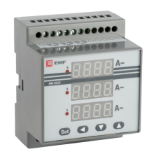 Амперметр AM-DG33 цифровой на DIN трехфазный  ad-g33  EKF