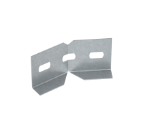 Регулируемый горизонтальный соединитель внутренний лестничный  LSP3NL  КМ-профиль