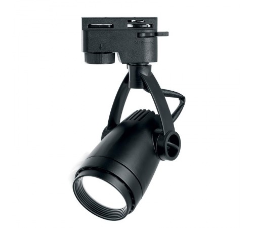 Светильник трековый под лампу GU10, черный AL162  41596  Feron