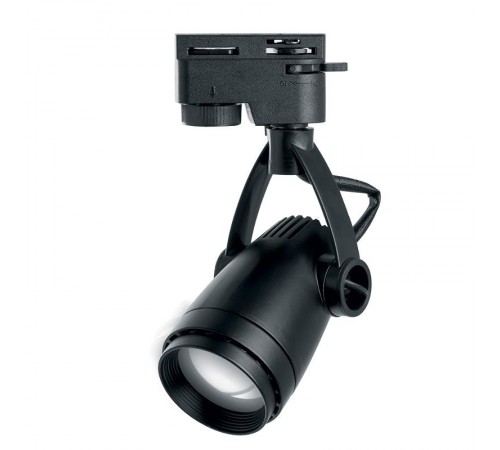 Светильник трековый под лампу GU10, черный AL162  41596  Feron
