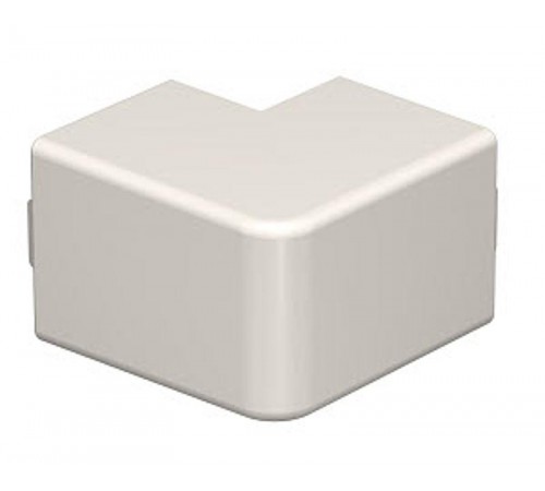 Крышка внешнего угла кабельного канала WDK 40x40 мм (ПВХ,кремовый) (WDK HA40040CW)  6160697  OBO Bettermann