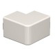Крышка внешнего угла кабельного канала WDK 40x40 мм (ПВХ,кремовый) (WDK HA40040CW)  6160697  OBO Bettermann