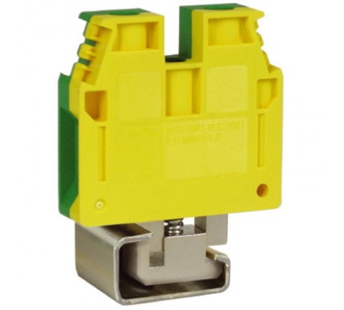 TEC.16/D, зажим для заземления желт.зелен 16 кв.мм  ZTE220  DKC