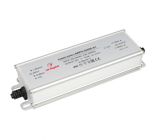 Блок питания ARPV-24250-A1 (24V, 10.4A, 250W) 031514  Arlight