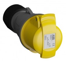 Розетка кабельная Easy&Safe 332EC4,32А,3P+E,IP44,4ч2CMA102038R1000 ABB