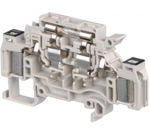 Клемма D2,5/8.SFDT.ADO2, держатель предохранителя 5х20, 5х25 мм, индикатор сгор. предохран. LED24В  1SNA199188R2500  TE