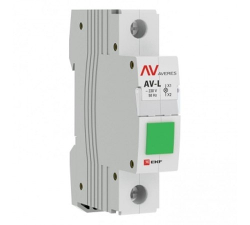 Лампа сигнальная AV-L зеленая EKF AVERES  av-l-green-averes  EKF