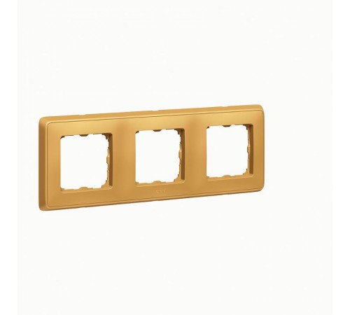 Cariva DIY Рамка 3 поста мат.золото  695983  Legrand