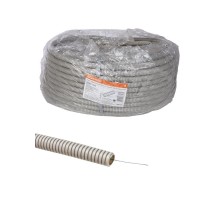 Труба гофрированная ПВХ d 20 с зондом (100 м) тяжелая  SQ0401-0102  TDM