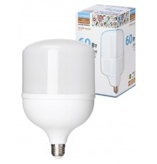 Лампа светодиодная T-60 Вт-230 В-6500 К-E27 (135x225 мм) НАРОДНАЯ  SQ0340-1649  TDM