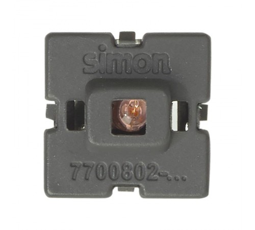 Simon 77 Механизм Блок LED подсветки, цвет красный, S82, S82N, S88, S82 Detail  7700802-037  Simon