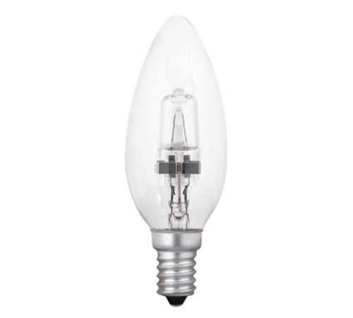 Лампа галогенная 42Вт 220В E14 PH - C35 clear  1005311  Jazzway