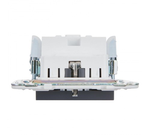 SKANDY Розетка с з/к/ш 16А б/к SK-R06T титан  SK-R14-16-1-K48  IEK