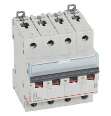 Выключатель автоматический четырехполюсный DX3 10000 1А B 16кА  409058  Legrand