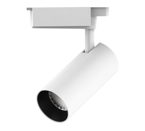 Светильник светодиодный трековый цилиндр 20W 1650lm 4000K 180-240V IP20 65*210мм белый угол 24  TR068  Gauss