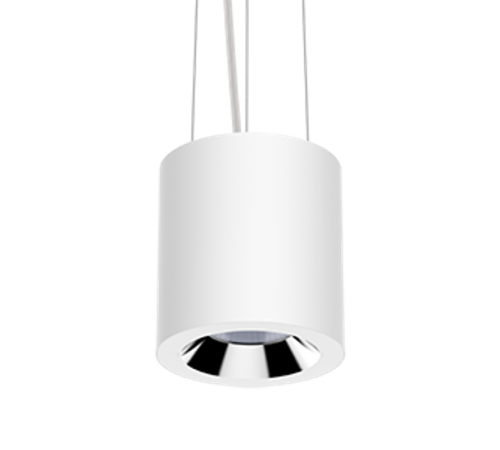 Светильник светодиодный DL-02 Tube подвесной 150х160 мм 32Вт 3000K 35° RAL9010 белый мат. DALI  V1-R0-00113-30D01-2003230  VARTON