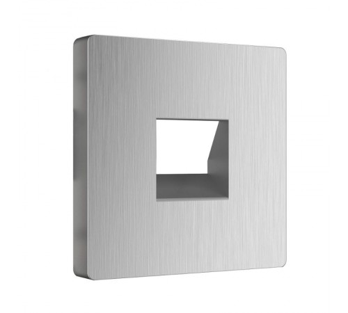 Накладка Werkel для RJ11 серебряный рифленый WL09-RJ-11-CP  a041448  Werkel