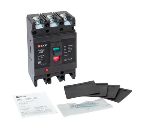 Выключатель автоматический LS125 18кА 3P 50А ProPact  mccb-125-18-3-50-ls  EKF