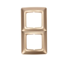 DEA Рамка 2-я горизонтальная Золотой Металлик  KR-78-0316  Kranz