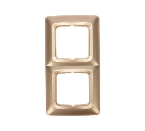 DEA Рамка 2-я горизонтальная Золотой Металлик  KR-78-0316  Kranz