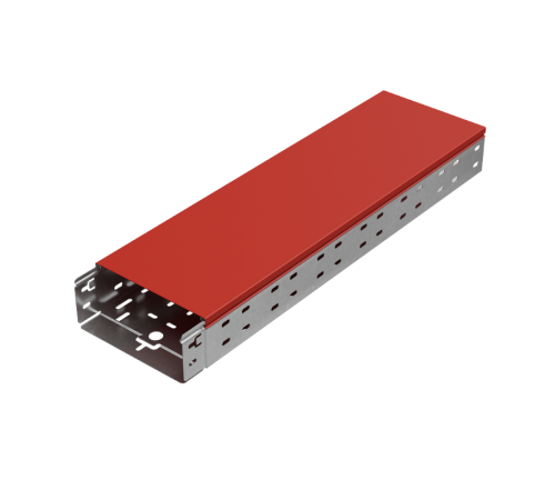 Крышка лотка 200х0,8 L3000 мм "ПЛЮС" HD  KLplus200-0.8-3000 HD  КМ-профиль