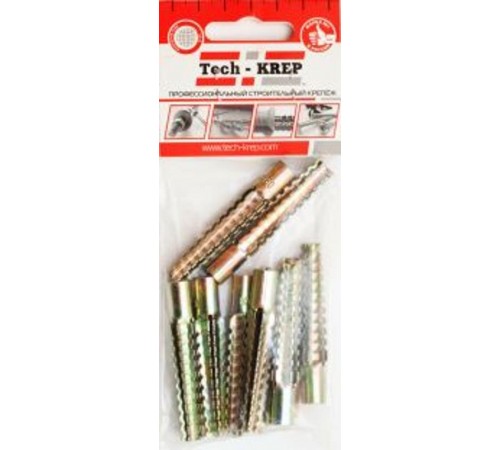 Дюбель для газобетона 8х60 (10 шт) - пакет ( 0,102 кг)  111114  Tech-KREP