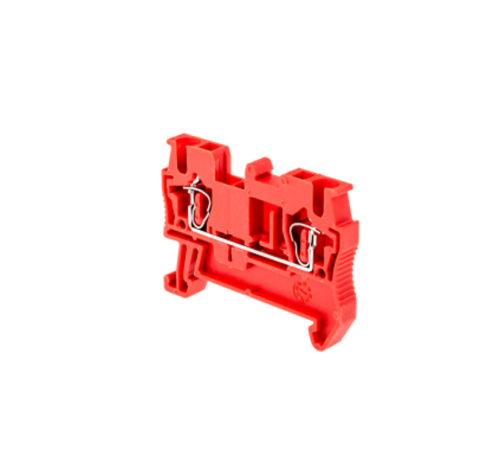 Клемма пружинная проходная, 2.5 мм2, красная MTS-2.5RD  88300  ОВЕН