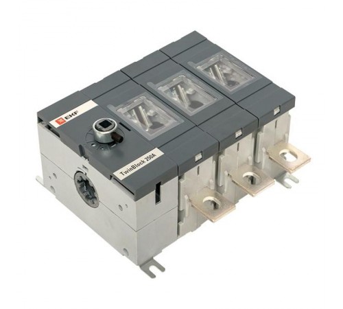 Рубильник 250A 3P без рукоятки управления TwinBlock  tb-s-250-3p  EKF