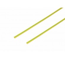 Термоусадочная трубка 1,5/0,75 мм, желто-зеленая, упаковка 50 шт. по 1 м  20-1507  REXANT