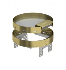 Кассетная рамка RKSRN2 UZD3 ном.размер R4 D 215 мм (латунь) (RKSRN2UZD3R4MS25)  7409284  OBO Bettermann