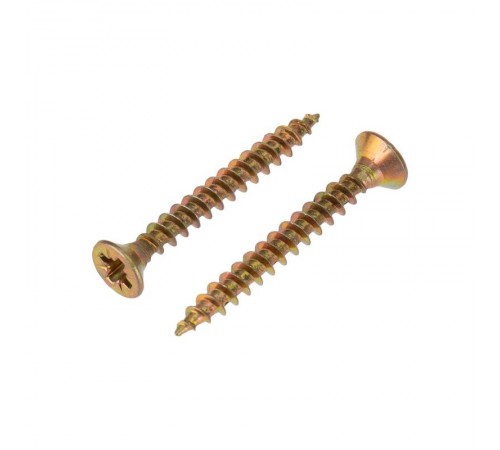 Саморез универсальный 3.5х30, желтый цинк, упаковка поставщика ( 16 000 шт. )  1111-3530-1  KRANZ