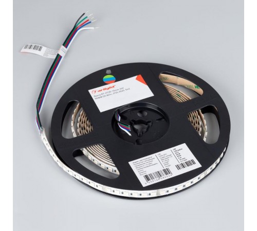 Лента RT-H120-10mm 24V RGBW-White-4-in-1 (25 W/m, IP20, 4040, 5m) (ARL, Открытый)  048748 Arlight                              