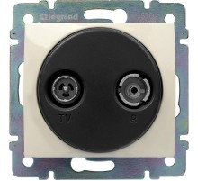 Valena Сл. кость Розетка TV-FM единственная (каб сеть) 862 МГц 1.5 дБ  774332  Legrand