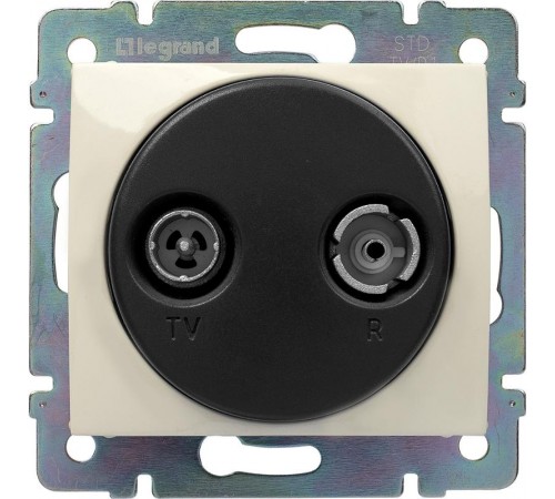 Valena Сл. кость Розетка TV-FM единственная (каб сеть) 862 МГц 1.5 дБ  774332  Legrand