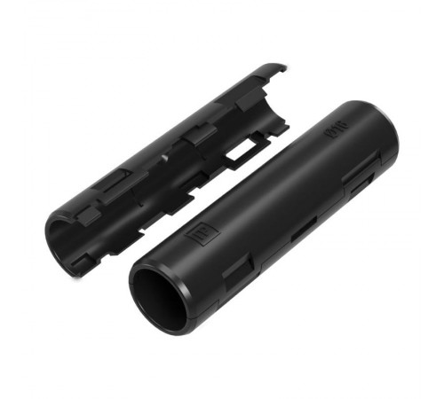 Муфта разборная d16 мм атмосферостойкая черная (100шт/1200шт уп/кор) Промрукав  PR13.0413  Промрукав