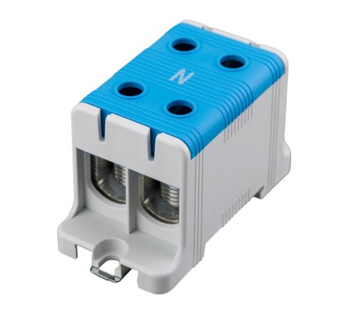 Клемма вводная силовая КВС 16-95мм 2-рядная синяя распределительная  11-2116  REXANT