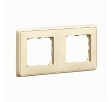 Cariva DIY Рамка 2 поста слоновая кость  695971  Legrand