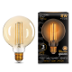 Лампа светодиодная Black LED Filament G95 E27 8W Golden 740lm 2400К  105802008  Gauss