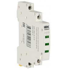 ARMAT Лампа индикаторная тройная LED 230-415В AC зеленая  AR-LED-3-4-G  IEK