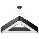 Светильник светодиодный Geometria Delta SPO-153-B-40K-030 30Вт 4000К 2100Лм IP40 600*600*80 черный подвесной ЛТ  Б0058871  ЭРА