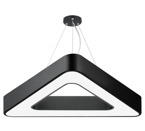 Светильник светодиодный Geometria Delta SPO-153-B-40K-030 30Вт 4000К 2100Лм IP40 600*600*80 черный подвесной ЛТ  Б0058871  ЭРА