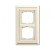 Рамка 2-постовая, серия Династия, Слоновая кость  1754-0-4601   2CKA001754A4601  ABB