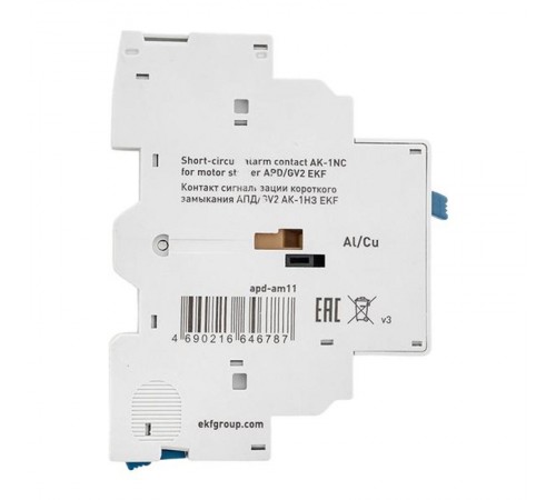 Контакт сигнализации короткого замыкания АПД/GV2 АК-1НЗ  apd-am11  EKF